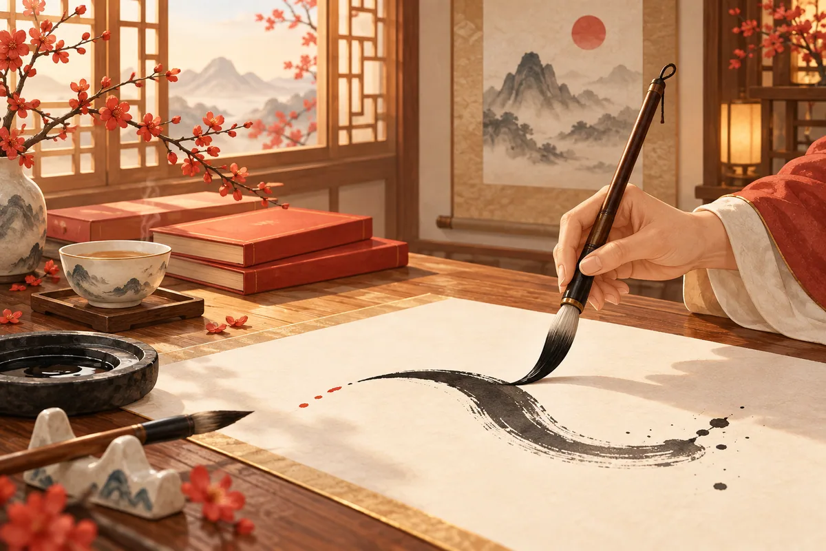 Thứ tự nét khi tập viết chữ Hán