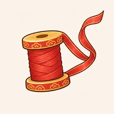 Hình minh hoạ bộ 糸 — sợi tơ