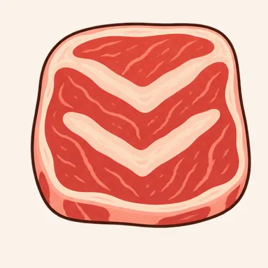 Hình minh hoạ bộ 肉 — thịt
