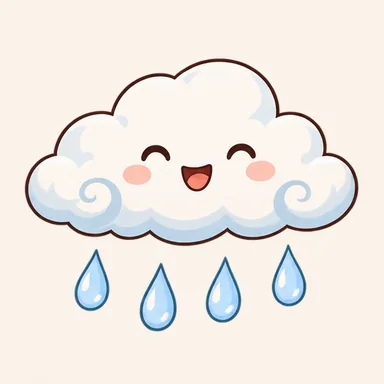 Hình minh hoạ bộ 雨 — mưa